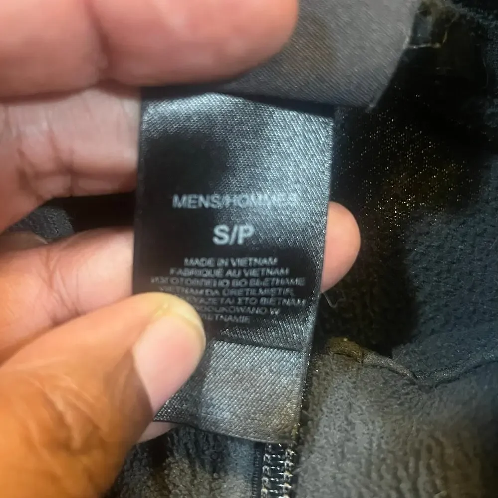 The North Face Men’s Small Jacket Black‎ Tech Yellow Pocket